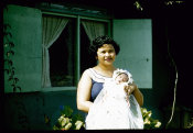 Saipan 1956 Collection, No. 12 Woman Holding A Baby